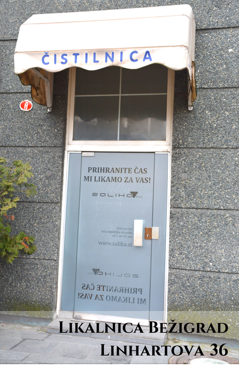Lokacija podjetja v Ljubljani